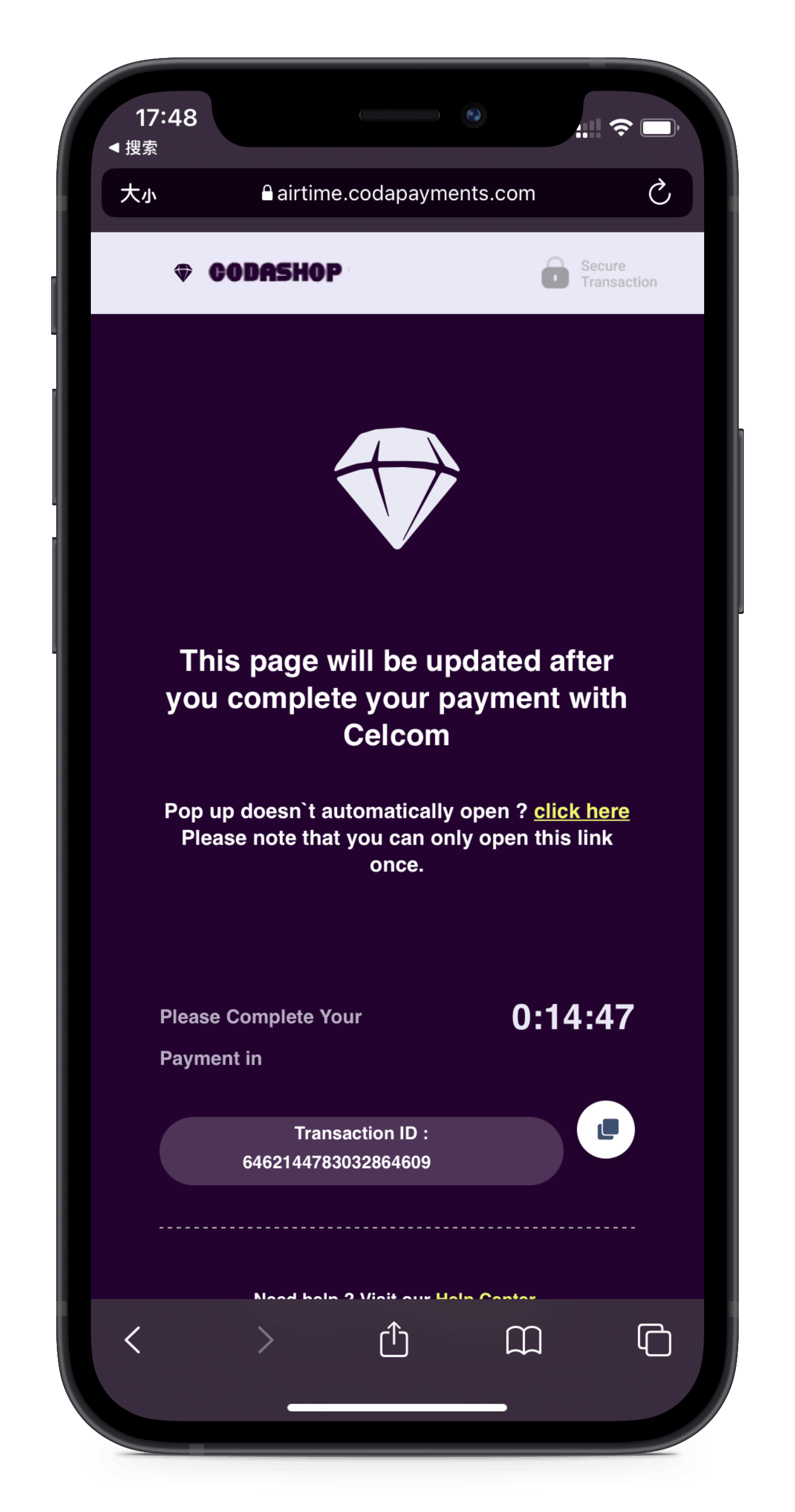 how-to-make-a-payment-with-celcom-codashop-malaysia